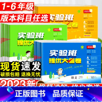 [2本套]语文+数学·北师版 三年级下 [正版]2023新实验班提优大考卷小学一二三四五六年级上下册语文数学英语人教版苏