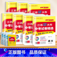 [7本全套]备考2025 语数英物化政史 [正版]备考2025考必胜江苏省13十三大市中考试卷精选卷子初中初三全套总复习