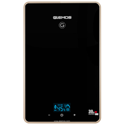 格林姆斯(GLEMOS)WZL9-85即热式电热水器超薄触摸智能恒温免储水8500W黑色