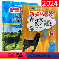 二年级(古诗文+现代文)2册装 小学二年级 [正版]2023 二年级语文现代文课外阅读注音版小学生二2年级阶梯阅读理解专