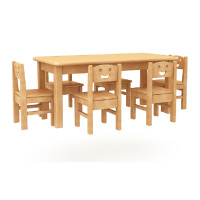 首指(SZ)实木桌椅/SZ-1216