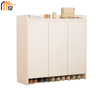 汐 木质鞋柜 三门 个