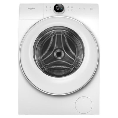 惠而浦(Whirlpool) 10公斤kg直驱变频滚筒洗衣机大容量家用帝王系列冰川白WFD100944BAOW