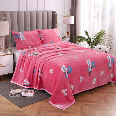 加厚云貂绒毛毯车用旅行法莱绒休闲毛毯枕套床单盖毯空调毯两用毯雪花绒小毛毯四季毯法莱绒法兰绒毯子床上用品