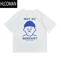 HLCOMAN夏季cleanfit情侣复古水洗纯色五分牛仔短裤男女直筒阔腿休闲中裤