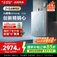 史密斯佳尼特[小精钢TCS5]16升精钢燃气热水器 国家补贴 JSQ26-TCS5 安全守护 持久恒温大水量 新品