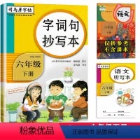 [正版]司马彦字帖 生字抄写本六年级下册语文人教版 小学6六年级下册语文生字抄写本一课一练同步写字课课练规范字书写