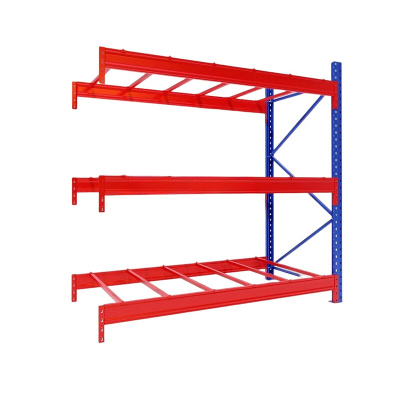 臻远 ZY4121503重型货架仓储高位货架单层称重3000kg 蓝橘色副架3层