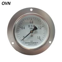 OVN 普通压力表 Y-150轴向带边 块
