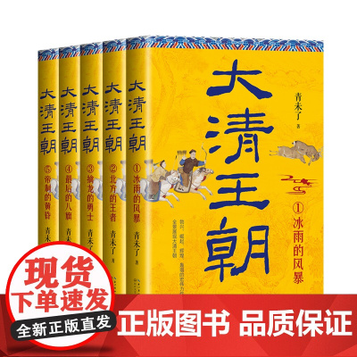 大清王朝(全五册)青未了 著 长篇历史小说经典书系 全景展现大清王朝勃兴 崛起 辉煌 轰塌的宏伟力作 正版