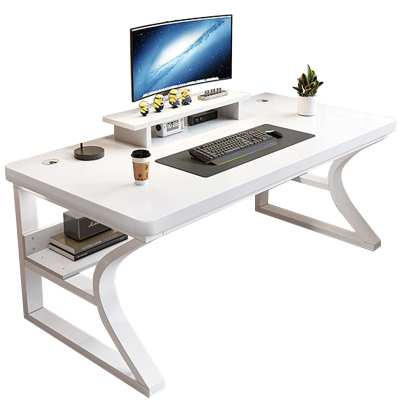 中豫鑫泽ZYXZ5040241 实木电脑桌台式书桌卧室家用办公桌 1.6米白色