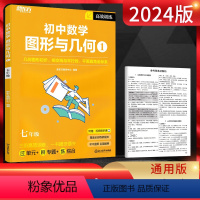 七年级 数学-图形与几何1 初中通用 [正版]2024版 新东方高效训练初中数学数与代数图形与几何统计与概率七八九年级数
