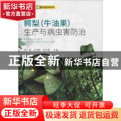 正版 鳄梨(牛油果)生产与病虫害防治 梁广勤,赵菊鹏,胡学难主编