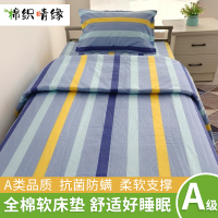 棉织晴缘 棉花褥子 1*2m五斤 床