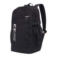 特步 黑色中性双肩包 977337118178/个