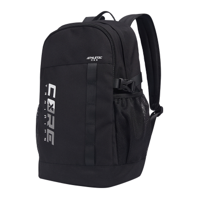 特步 黑色中性双肩包 977337118178/个