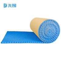 先围 波浪隔音棉板 蓝色厚50mm 平方米