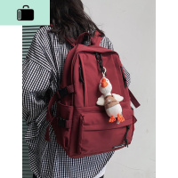 双肩包2020年新款百搭防水大容量背包男韩版高中学生初中生书包女NEW LAKE