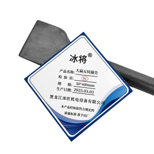 冰将 电锤尖扁凿子大扁五坑镐尖工具 个