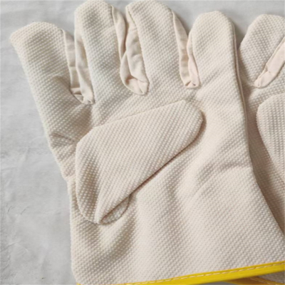 飞翔大雁 点珠帆布手套 均码 双