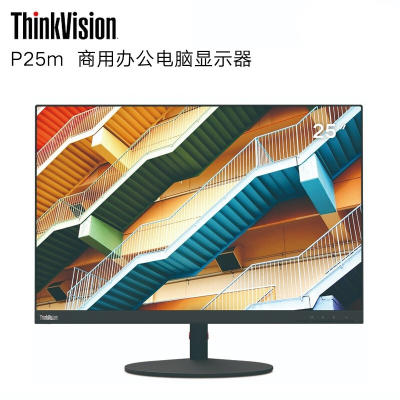 联想（ThinkVision）P25m2K电脑显示器25英寸IPS屏TUV认证专业色域窄边框Type-c电脑显示器99%sRGB预定