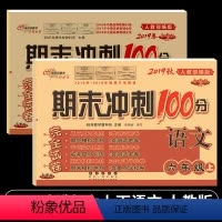 [正版]2019新版小学期末冲刺100分六年级语文上册下册全套2本人教版6六年级上下册语文书同步训练习册辅导书单元期中