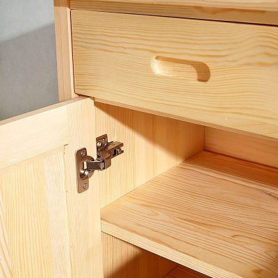 玄关收纳柜鞋柜鞋架实木简约现代对开23厅柜多功能 经济型