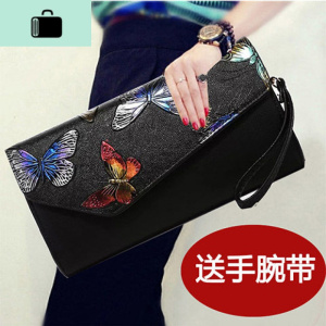 [广州货好质量]个性压花手拿包时尚复古女手包单肩斜挎包大容量NEW LAKE女手包