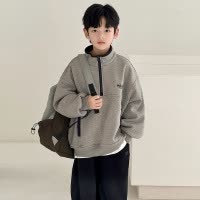 男童卫衣儿童春季内搭2026春秋新款男孩上衣中大童装春装打底衫潮