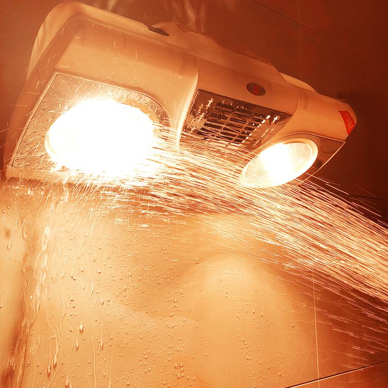 挂式浴霸壁移动免打孔ciaa卫生间挂墙厕所灯暖浴室洗澡挂墙式暖风机