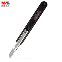 晨光 M&G 普惠型全包塑金属美工刀 ASSN2254 9mm (黑色) 把