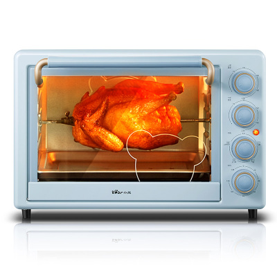 小熊烤箱家用小型电烤箱烘焙多功能全自动烤鸡大容量蛋糕官方旗舰