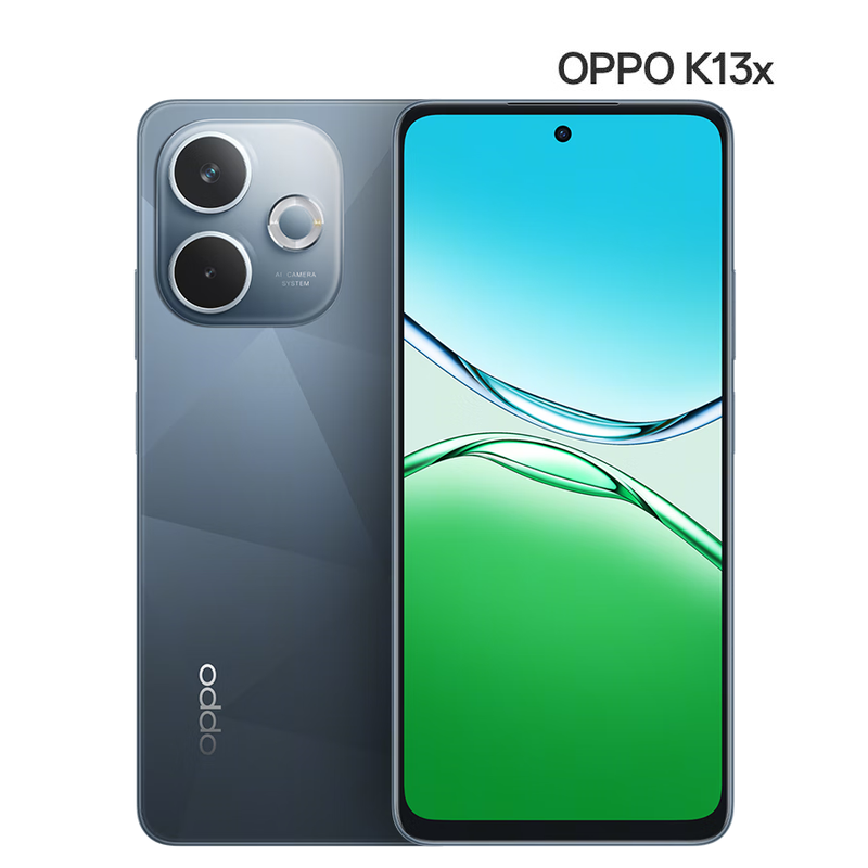 OPPO K13x 8GB+128GB 曜黑 信号穿墙王 天玑6300 5800mAh电池 5G手机
