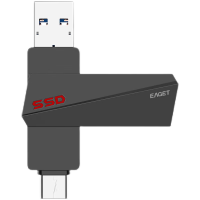 忆捷(Eaget) SU20固态U盘 Type-c USB3.2 Gen2高速传输 128G