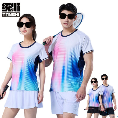 统狮 羽毛球服 E68 套