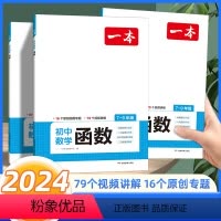 初中数学函数 初中通用 [正版]2024一本初中数学函数 初一初二初三789七八九年级上下册数学专项训练必刷题练习册几何
