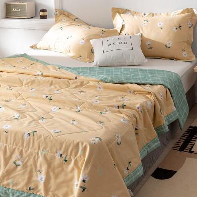 家柏饰(CORATED)里外全棉薄被棉花被空调被夏凉被全棉单人双人夏被子春秋被芯夏季