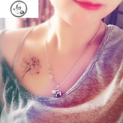 S925银吉祥小象复古做旧项链女泰银大象百搭银珠锁骨链森系 JiMi