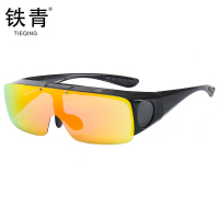 铁青防刺眼偏光太阳镜LX12 副