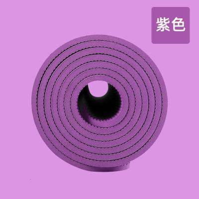 tpe瑜伽垫加厚加宽防滑健身垫静音跳绳垫跳舞垫子瑜伽垫批发