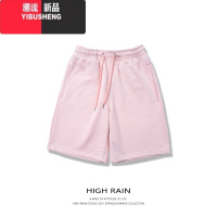 YIBUSHENG很润工作室 抽绳纯色短裤子五分休闲裤女季新款宽松高腰情侣潮