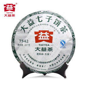 2011年/2012年7542生茶357g(批次随机)