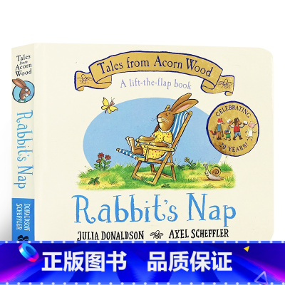橡树林的故事:小兔子打瞌睡 [正版]英文原版茱莉亚唐纳森作品Tales From Acorn Wood Treasury