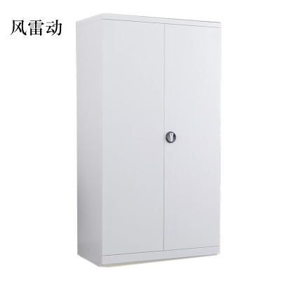 风雷动工具柜加厚铁皮储物柜工厂车间用带抽屉汽修多功能收纳柜通门无网柜灰白色