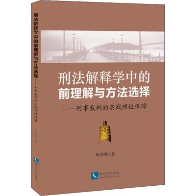 正版新书]刑法解释学中的前理解与方法选择——刑事裁判的实践理