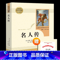 [八下选读]名人传 [正版]2023人教版初中课外阅读名著钢铁是怎样炼成的·傅雷家书·经典常谈完整版八年级上下册任选语文