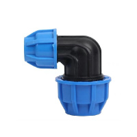 伟鹏双兴 PE变径快接弯头 32*25蓝帽 个