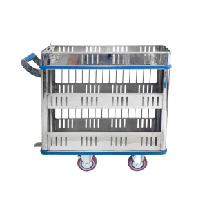 博隆机车 不锈钢三层售货车 BXGSHC 个