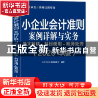 正版 小企业会计准则案例详解与实务:条文解读+科目使用+账务处理