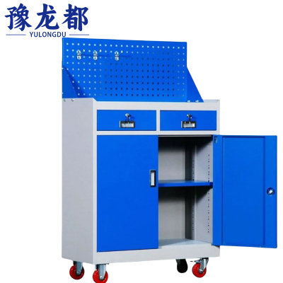 豫龙都移动工具柜二抽台